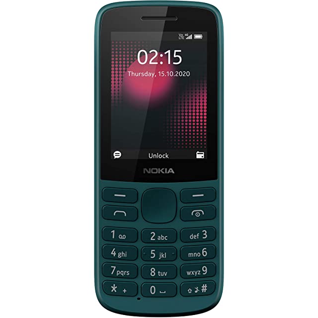 Nokia 215 4G DS  (Cyan)