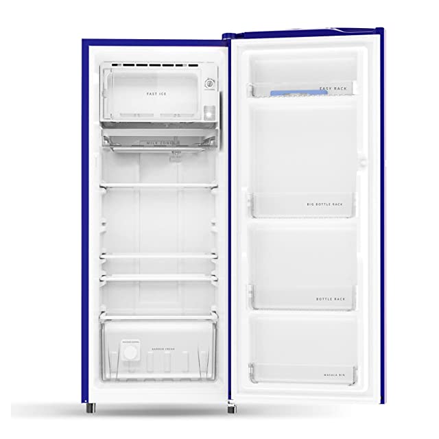 Whirlpool 215 L 5 Star Inverter Direct-Cool Single Door Refrigerator with Intellisense inverter technology (230 IMPRO PRM 5S INV, Sapphire Abyss)