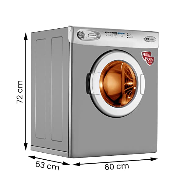 IFB 5.5 kg Fully-automatic Dryer (TURBO DRY EX, Silver, Wall Mountable,Anti crease)