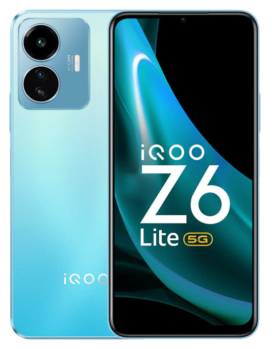iQOO Z6 Lite 5G (Stellar Green, 128GB) (6GB RAM)