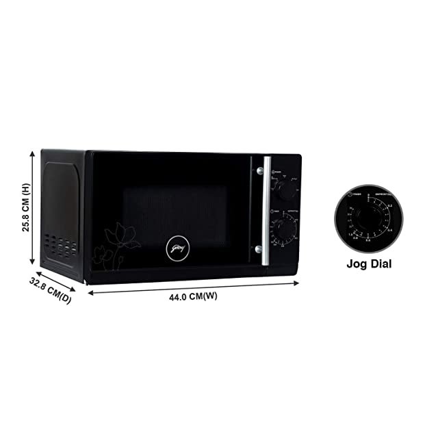 Godrej 20 L Solo Microwave Oven (GMX 20SA2, Black)