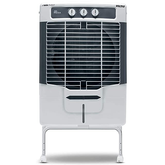 Voltas Mega 70 Desert Air Cooler - 70 Litres, White and Gray
