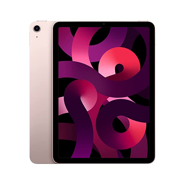 2022 Apple iPad Air with Apple M1 Chip (10.9-inch/27.69 cm, Wi-Fi, 64GB) - Pink (5th Generation)