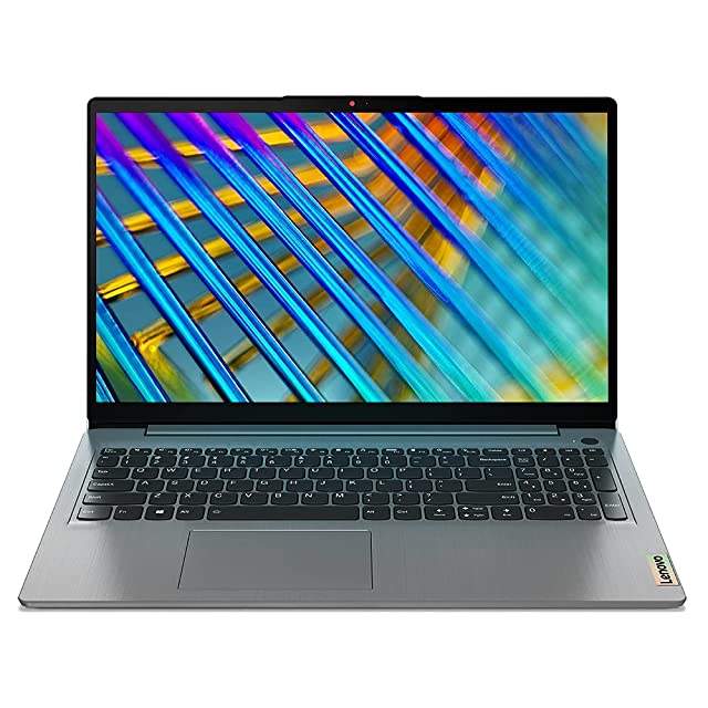 Lenovo IdeaPad Slim 3 11th Gen Intel i3 15.6" FHD Thin & Light Laptop (8GB/512GB SDD/Windows 11/MS Office 2021/2Yr Warranty/Arctic Grey/1.65Kg), 82H802FJIN