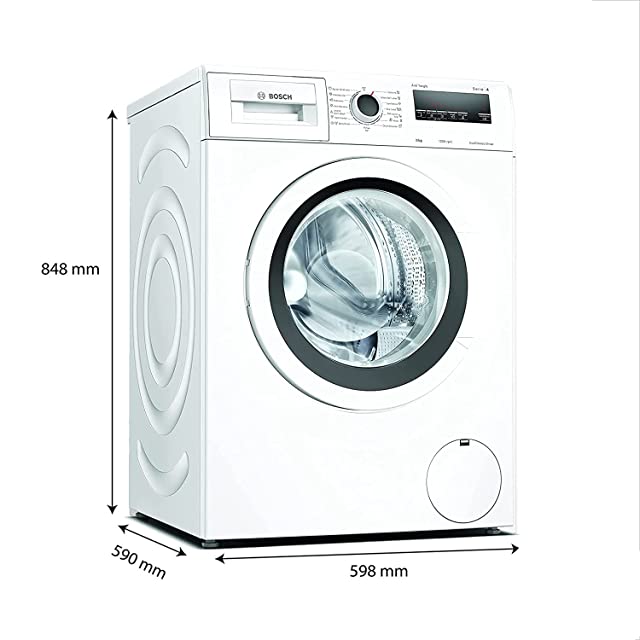 Bosch 8 kg 5 Star Touch Control Fully Automatic Front Load with Heater (WAJ2426AIN, White)