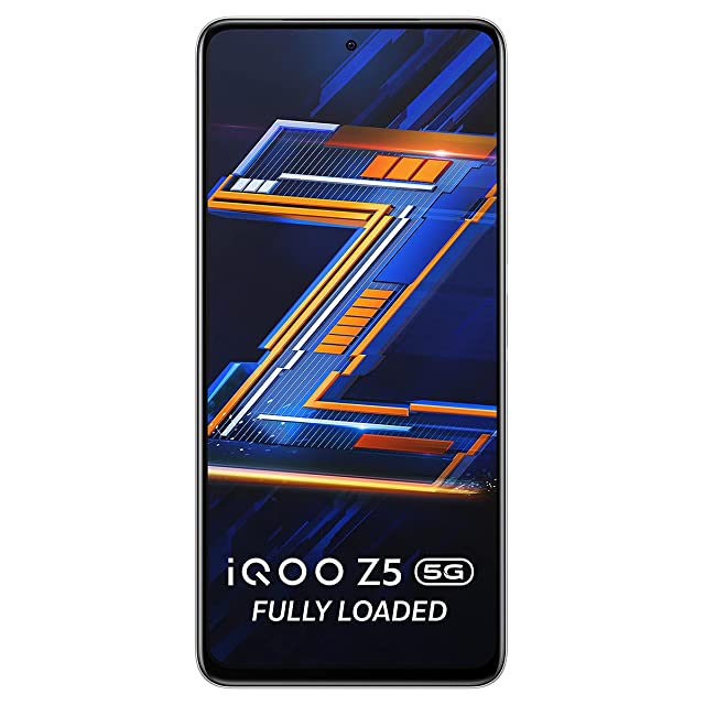 vivo iQOO Z5 5G (Arctic Dawn, 8GB RAM, 128GB Storage) | Snapdragon 778G 5G Processor | 5000mAh Battery | 44W FlashCharge