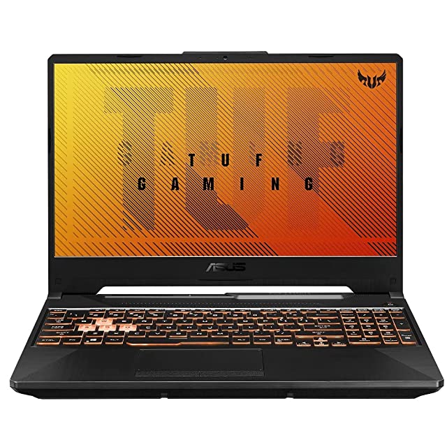 ASUS TUF Gaming F15 (2021), 15.6" (39.62 cms) FHD 144Hz, Intel Core i5-10300H 10th Gen, GTX 1650 4GB Graphics, Gaming Laptop (8GB RAM/512GB NVMe SSD/Windows 11/Black/2.30 Kg), FX506LH-HN258W
