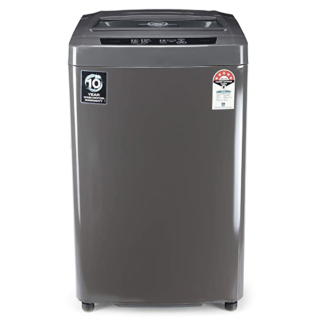 Godrej 6 Kg 5 Star Fully-Automatic Top Loading Washing Machine (WTEON 600 AD 5.0 ROGR, Grey, Acu Wash Drum)