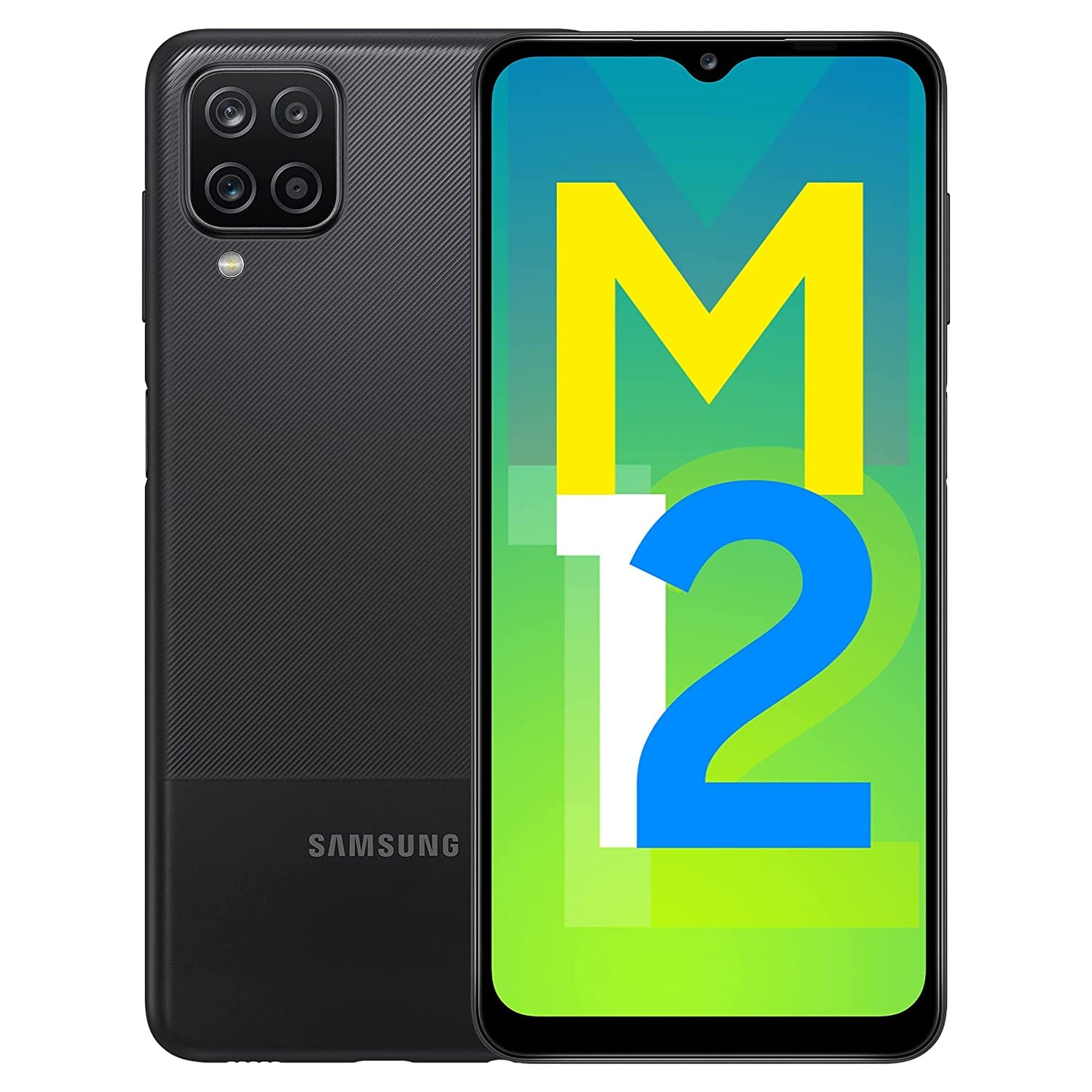 SAMSUNG Galaxy M12 (Black, 64 GB)  (4 GB RAM)