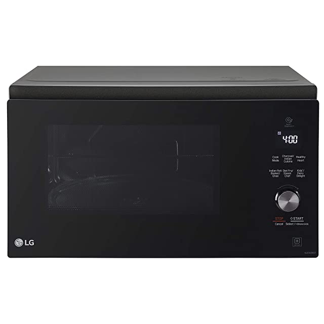 LG 32 L Charcoal Convection Microwave Oven (MJEN326SF, Black)