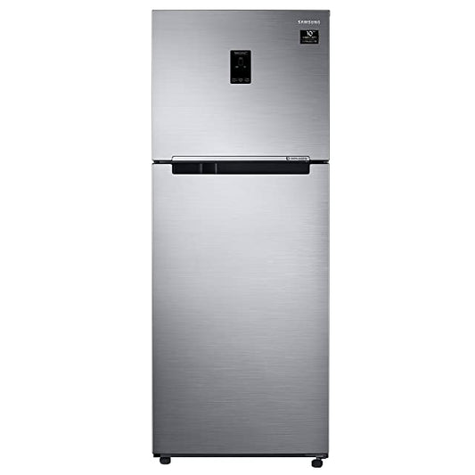 Samsung 394 L 2 Star Inverter Convertible Frost-Free Double Door Refrigerator (RT39A5518S9/TL, Refined Inox)