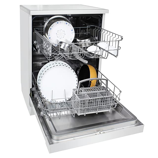 Faber 12 Place Settings Dishwasher FFSD 6PR 12S Neo White,Best suited for Indian Kitchen, Hygiene Wash)