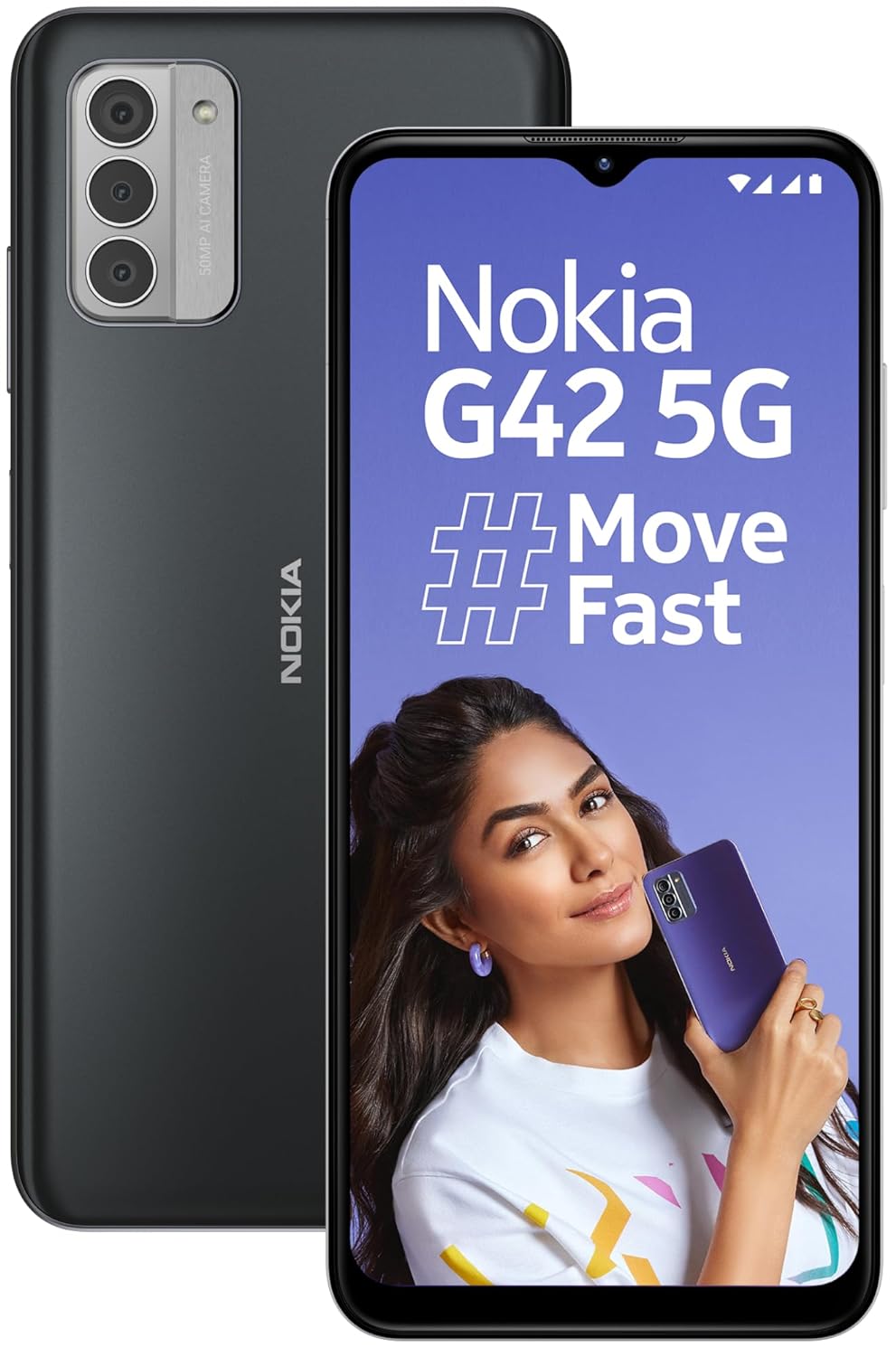 Nokia G42 5G (So Grey, 128GB) (11GB RAM)