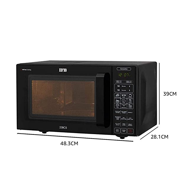 IFB 23 L Convection Microwave Oven (23BC5, Black, With Starter Kit)
