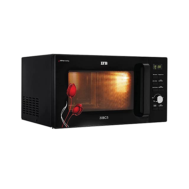 IFB 30 L Convection Microwave Oven (30BC5, Black, Oil Free Cooking, With Starter Kit)