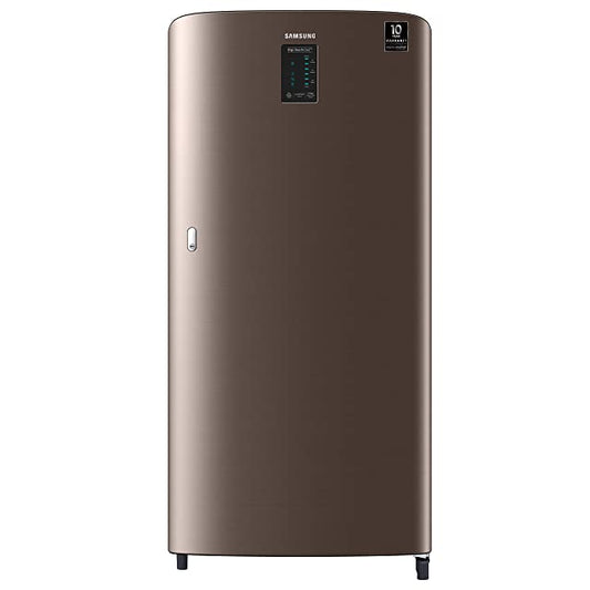 Samsung 198 L 4 Star Inverter Direct Cool Single Door Refrigerator (RR21A2C2XDX/HL, Luxe Brown, Digi-Touch Cool)