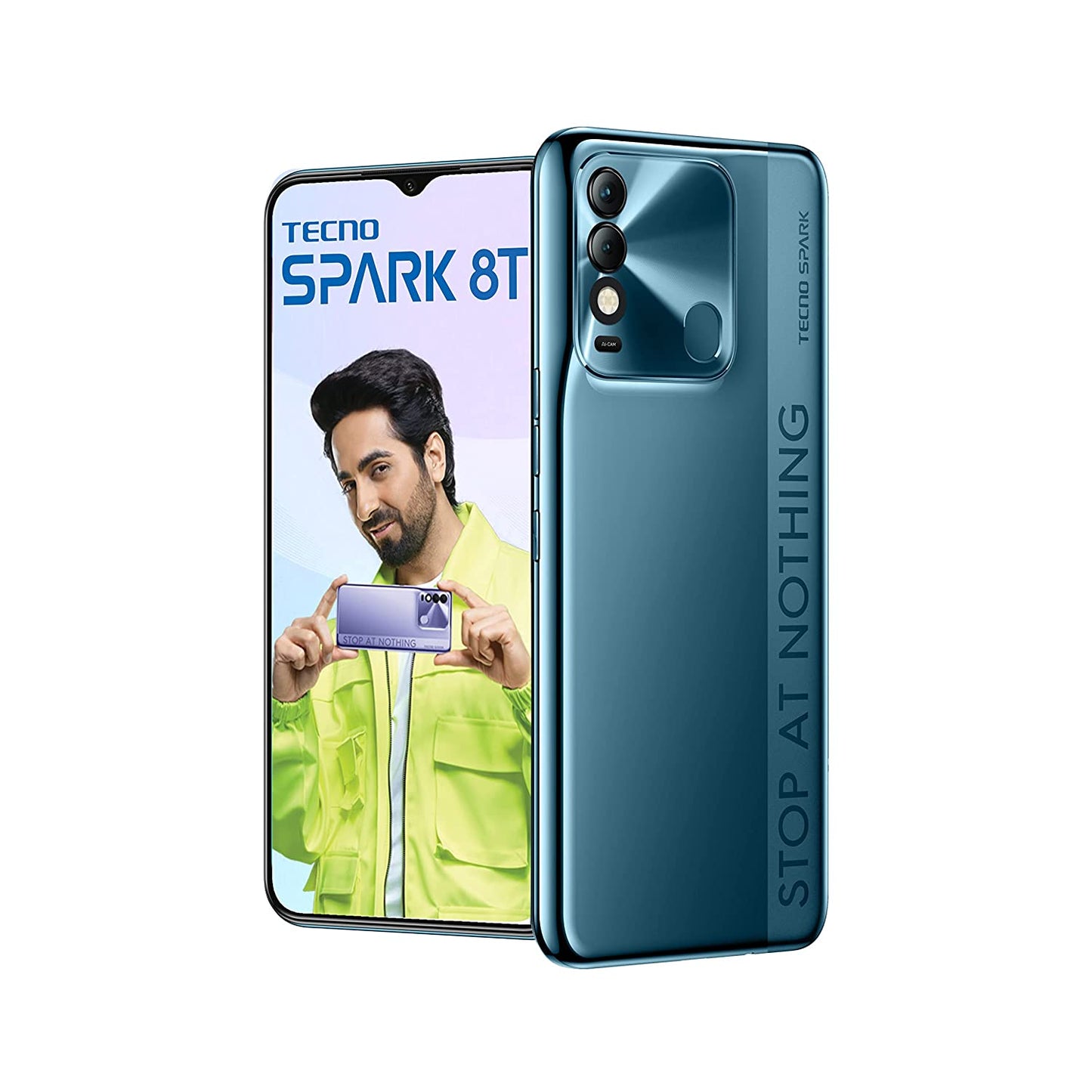 Tecno Spark 8T (Atlantic Blue, 64 GB)  (4 GB RAM)
