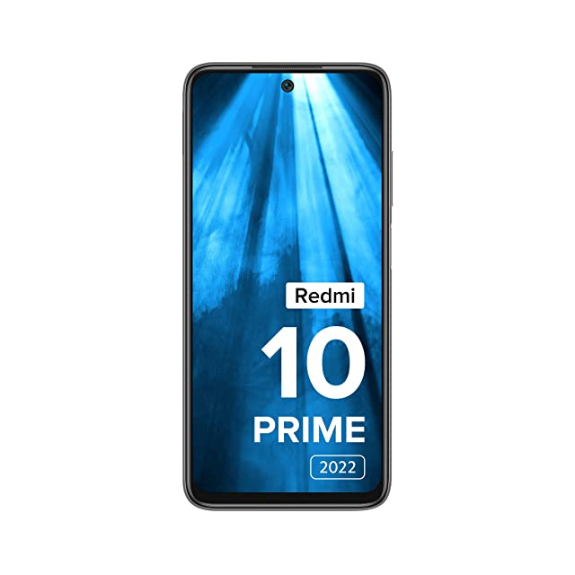 Redmi 10 Prime 2022 (Phantom Black, 6GB RAM, 128GB Storage) |Helio G88 with extendable RAM Upto 2GB |FHD+ 90Hz Adaptive Sync Display |50 MP Quad Camera