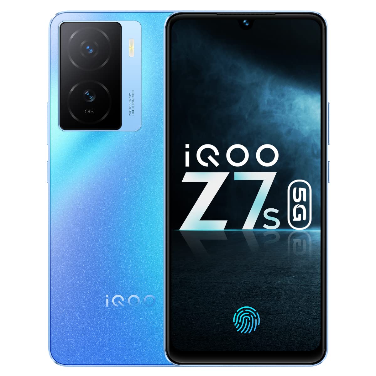 iQOO Z7s 5G by vivo (Norway Blue, 128GB) (6GB RAM)