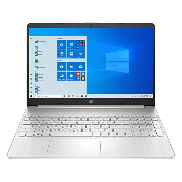 HP 15 11th Gen Intel Core i3 Processor 15.6 inches FHD Laptop, 8GB/512GB SSD/Windows 10/MS Office/Integrated Graphics (Natural Silver/1.69 Kg), 15s-fr2006TU
