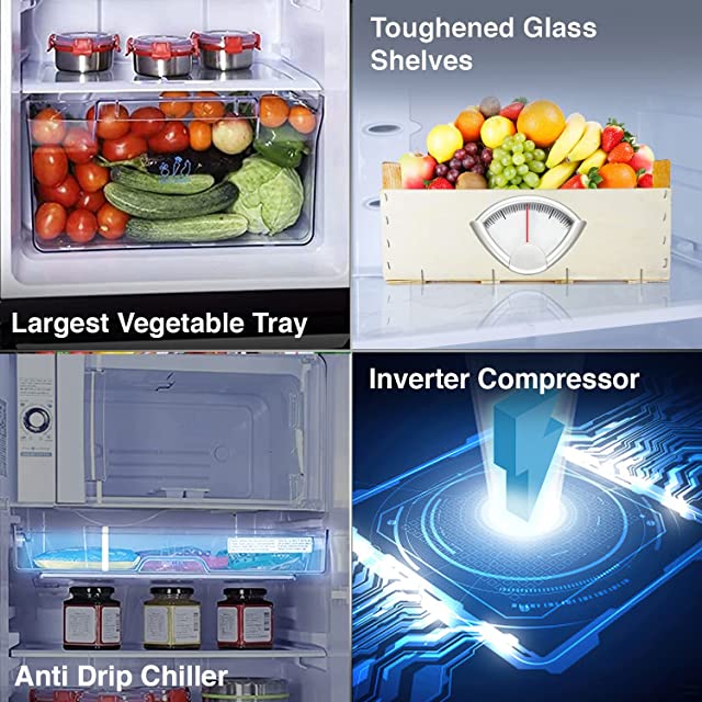 Godrej 185 L 4 Star Inverter Direct-Cool Single Door Refrigerator (RD UNO 1854 PTI AQ WN, Aqua Wine, Cool Lock Technology)