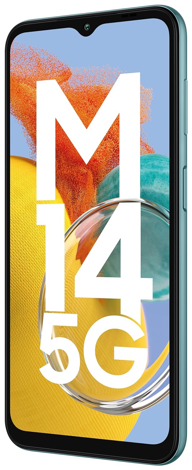 Samsung Galaxy M14 5G (Smoky Teal, 128GB) (4GB)