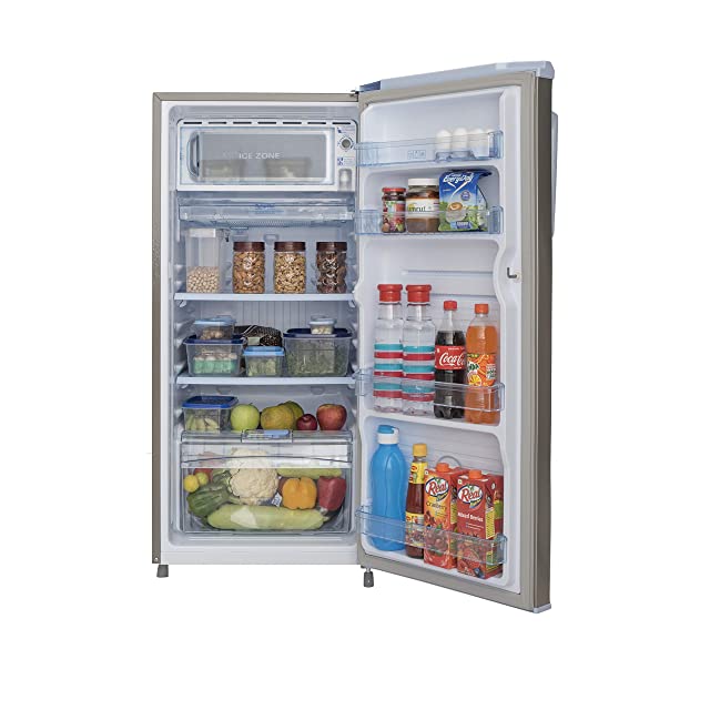Candy 190 L 2 Star Direct-Cool Single Door Refrigerator (CDSD522190MS, Moon Silver)