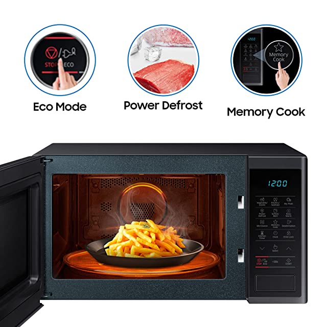 Samsung 23 L Solo Microwave Oven (MS23J5133AG/TL, Black)