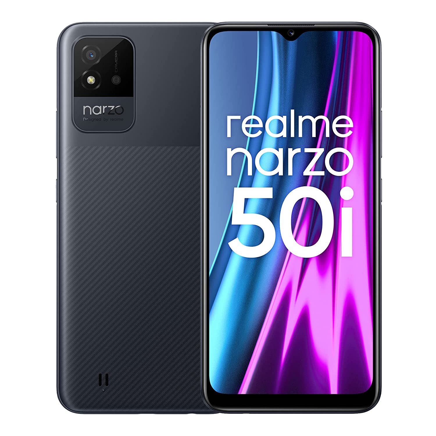 realme Narzo 50i (Carbon Black, 64 GB)  (4 GB RAM)
