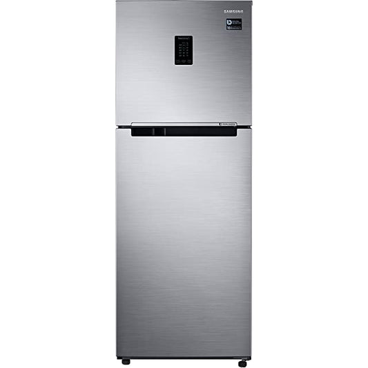 Samsung 324 L 2 Star Inverter Frost Free Double Door Refrigerator(RT34M5538S8/HL, Elegant Inox, Convertible)