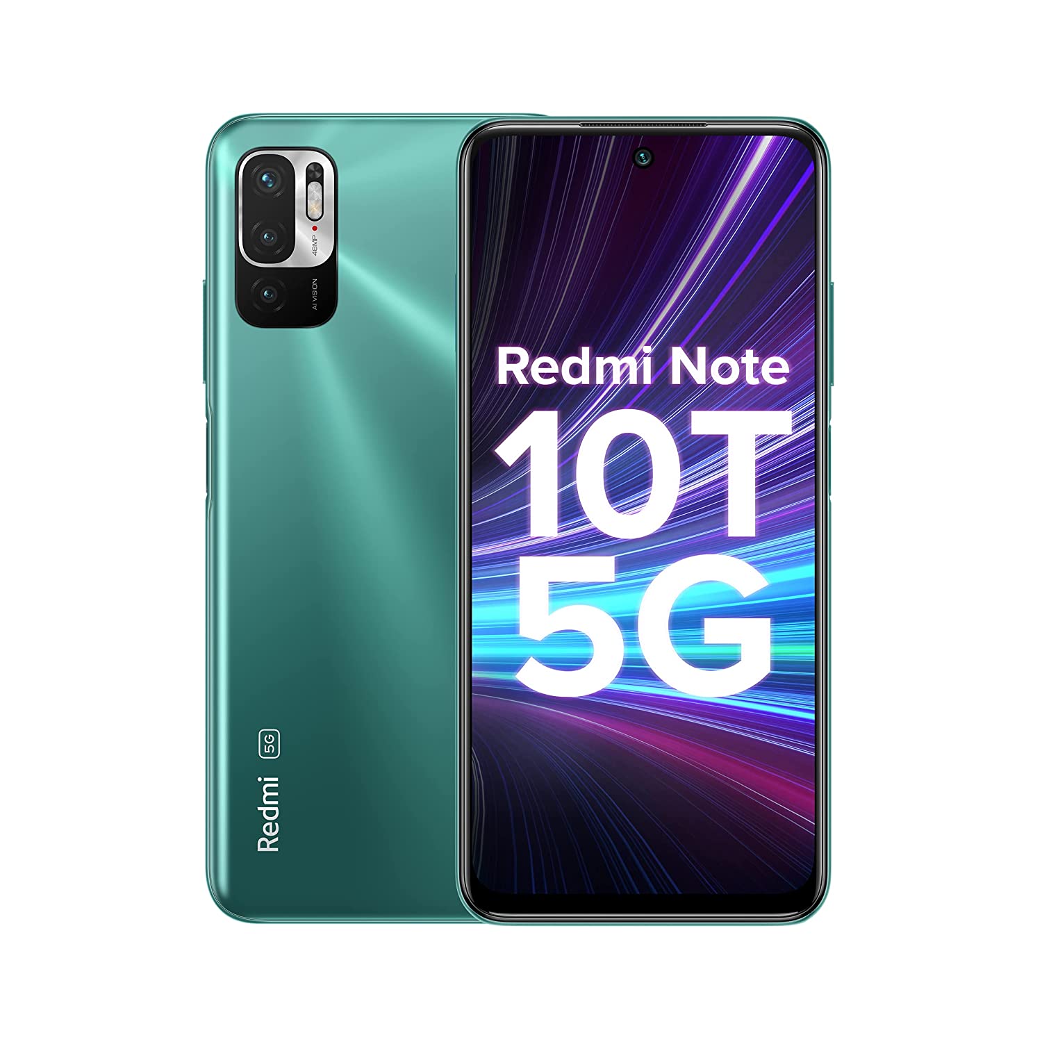 REDMI Note 10T 5G (Mint Green, 128 GB)  (6 GB RAM)