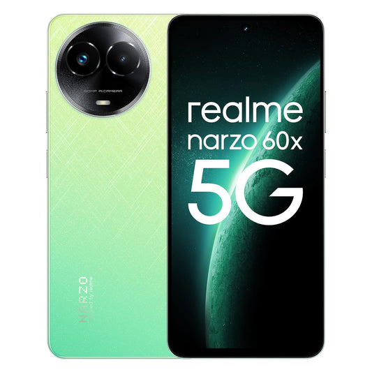 realme narzo 60X 5G (Stellar Green, 128GB) (6GB RAM)