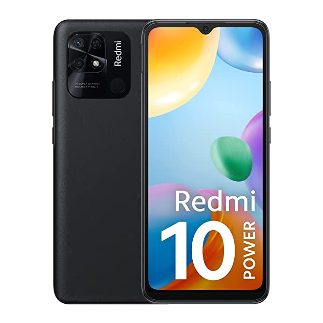 Redmi 10 Power (Power Black, 8GB RAM, 128GB Storage)