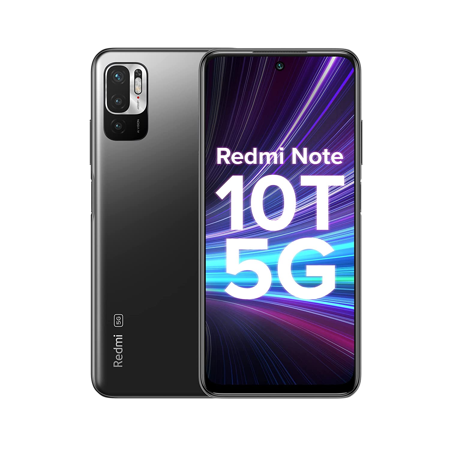 REDMI Note 10T 5G (Graphite Black, 128 GB)  (6 GB RAM)