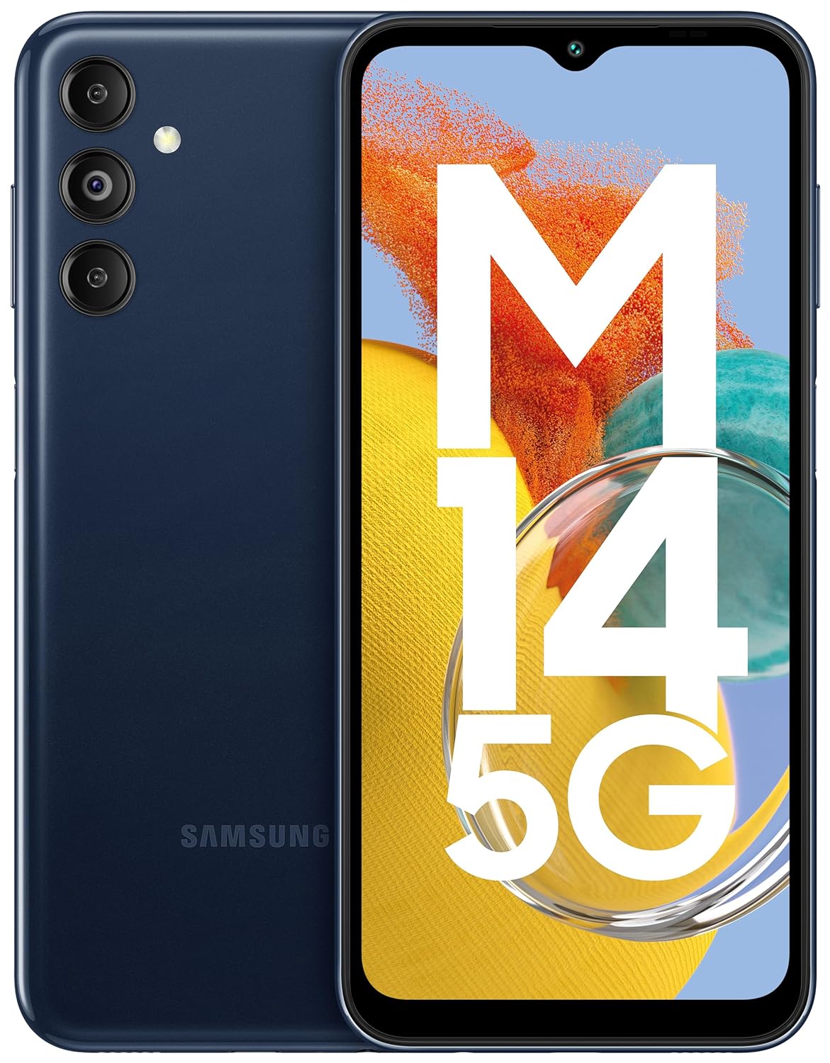 Samsung Galaxy M14 5G (Berry Blue, 128GB) (6GB)