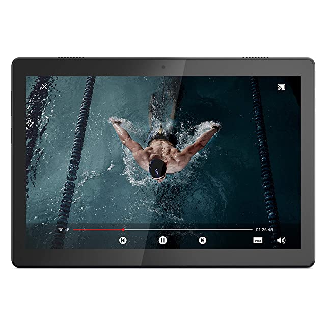 Lenovo Tab M10 HD Tablet (10.1-inch/25.65 cm, 2GB, 32GB, Wi-Fi + 4G LTE, Volte Calling), Slate Black