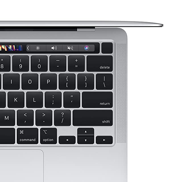 2020 Apple MacBook Pro (13.3-inch/33.78 cm, Apple M1 chip with 8?core CPU and 8?core GPU, 8GB RAM, 512GB SSD) - Silver