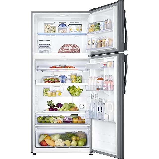 Samsung 523 L 2 Star Frost Free Double Door Refrigerator (RT54K6558SL/TL, Silver)
